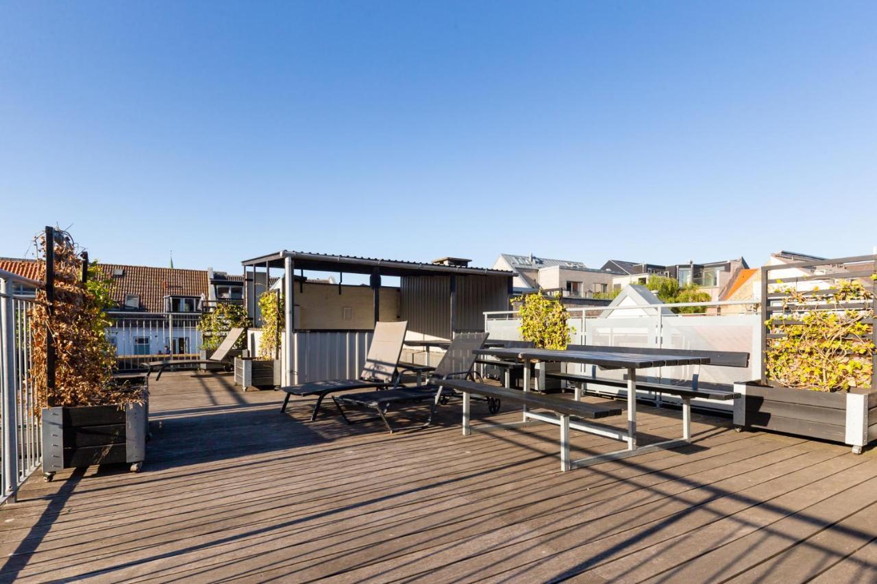 200 M Fra Rutebilstation - Privat Terrasse, Grill Aarhus Exterior foto